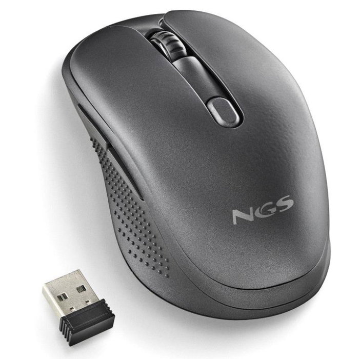 NGS Evo Spook Ratón Inalámbrico Multidispositivo Negro